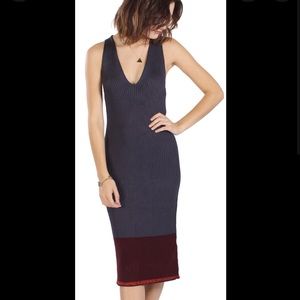 NWT Rag & Bone Kristin Dress, S, Deep Well